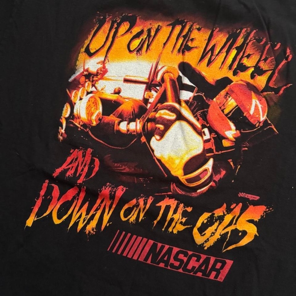 Y2K NASCAR‎ black cotton tee